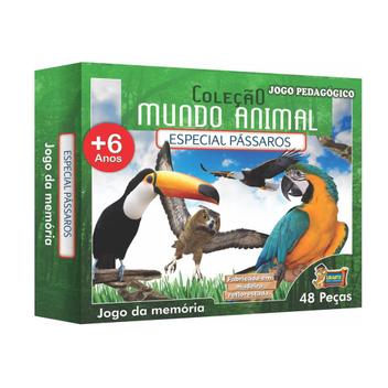 JOGO DA MEMORIA MUNDO ANIMAL - Loja Online Mundo Animal