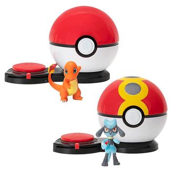 Brinquedos De Pokémon De Batalha Pikachu Charmander Fantasia Boneco  Giratório Jogos De Tabuleiro Educativos - Corre Que Ta Baratinho