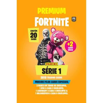 Jogo de Cartas Fortnite Premium ENV.20+2CARDS - Panini - Figurinhas para  Álbum - Magazine Luiza