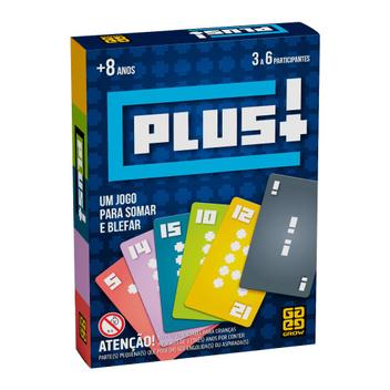 Jogo De Cartas Plus! Grow - Deck de Cartas - Magazine Luiza
