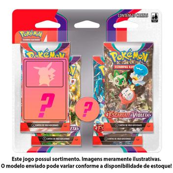 Blister Quadruplo Pokémon Varoom Cartas Escarlate e Violeta Sortidas 33198  - Copag - Deck de Cartas - Magazine Luiza