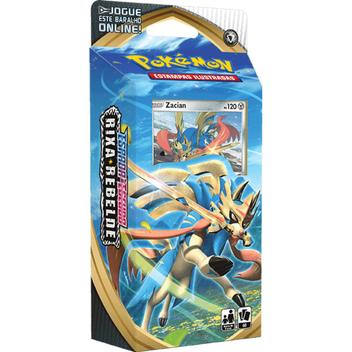 2 Decks Pokémon Espada e Escudo 2 Rixa Rebelde Zacian e Zamazenta Copag