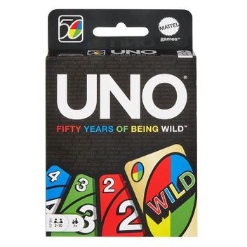 Jogo de Cartas MATTEL Uno 50 Premium (Idade Mínima: 7 Anos