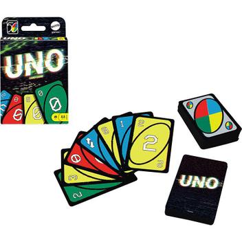 Jogo De Cartas Uno Iconic 90s Edição De 50 Anos Original