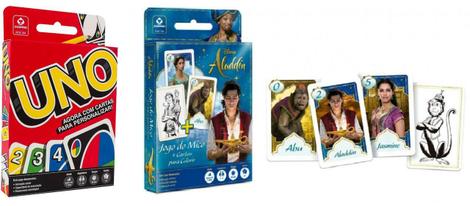 Jogo do Mico + Cartas para Colorir - Aladdin - Copag em Promoção