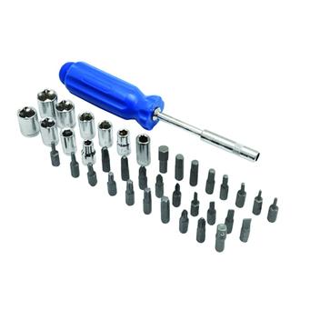 Jogo De Chave Mult. Brasfort 39X1 Fenda/ Philips/ Soquetes - Jogo