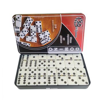 Jogo De Domino Profissional 28 Peças Jumbo 1,1 Cm Espessura