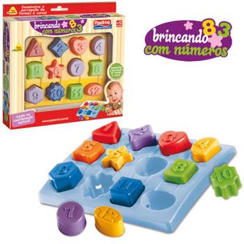 Brinquedo Mini Jogo Didático Peças de Encaixar - Poliplac - Brinquedos  Educativos - Magazine Luiza