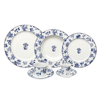 Vista Alegre Jogo Jantar Cha/Cafe 30 Pcs Chintz Azul