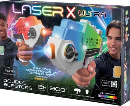 LASER X ダブルブラスターセット Jogo de laser Tag Laser X Revolution Ultra Double Blasters
