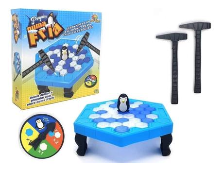 Jogo educativo Toucas do Pinguim, Mini Cientista Brinquedos - Brinquedos  Educativos e Criativos