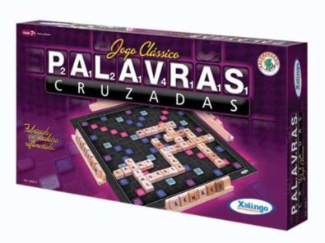 Jogo de Palavras Cruzadas - Xalingo - Jogos de Tabuleiro - Magazine Luiza