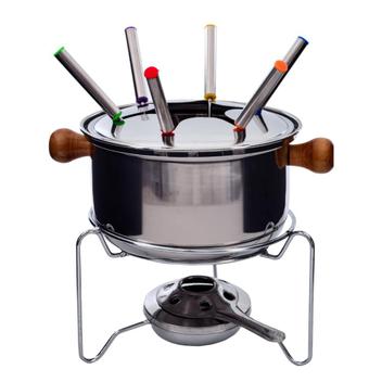 Jogo De Panela De Fondue Aço Carbono 10 Peças Wincy Casa - Rio de Ouro - Aparelho de Fondue - Magazine Luiza