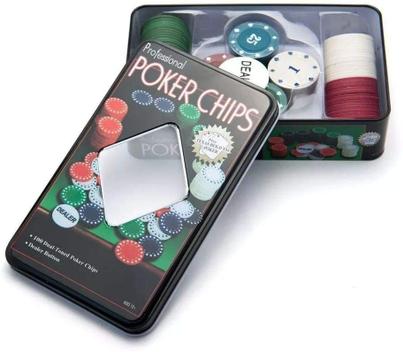 Jogo de Poker Kit Profissional Estojo em Metal com 100 Fichas Unidade -  Rocie/ WX Gift - Grupo Rocie - Jogo de Poker - Magazine Luiza