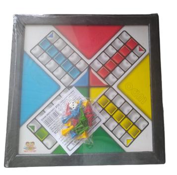 Jogo Tabuleiro 2 em 1 Ludo e Dama - TENDMIX COMÉRCIO ONLINE