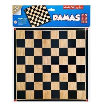 Na Amiga Shop tem Jogo De Tabuleiro Dama Coluna - Amiga Shop