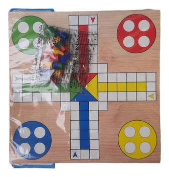 Jogo Ludo Com Tabuleiro De Madeira Mdf + 1 Dado E 16 Pinos - Coluna -  Outros Jogos - Magazine Luiza