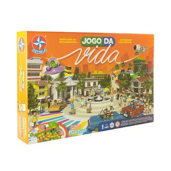 Kit jogo tabuleiro banco imobiliário + jogo da vida estrela - T-Gift Store