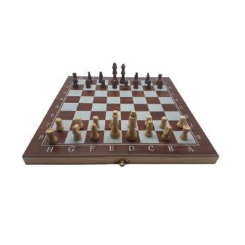 Grande mestre xadrez (placa de madeira 40x40 cm, figuras plásticas, rei  dice jogos de festa jogo