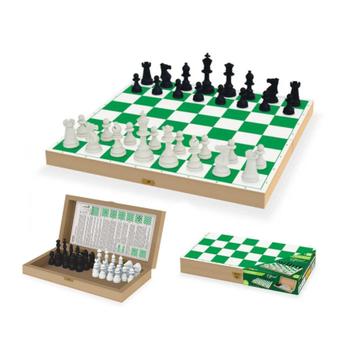 Jogo de xadrez para crianças e adultos Jogo de xadrez para iniciantes com  guia de ensino passo-a-passo Aprendendo jogo de tabuleiro de xadrez para  meninos e meninas no Shoptime