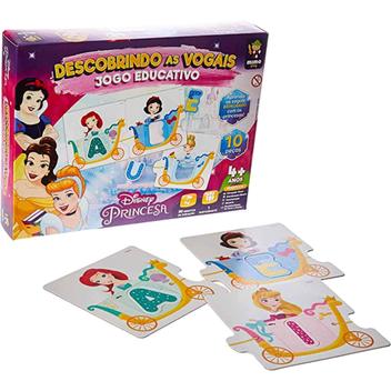 Jogo das Letras Princesas Disney Mimo Toys - Jogos Educativos - Magazine  Luiza
