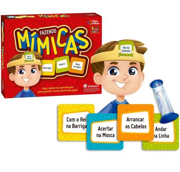 Jogo Divertido Para Crianças Brincando Com Mimicas - Brincadeira De Criança  - Outros Jogos - Magazine Luiza