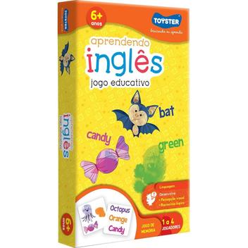 Jogo Educativo Aprendendo Inglês Toyster - Jogos Educativos - Magazine ...