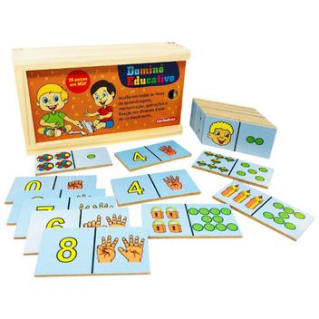 Jogo Infantil Educativo Maderia 4 Tipos de Jogos para Menina - Paper Toy -  Jogos Educativos - Magazine Luiza
