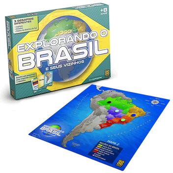 Jogo Educativo Explorando O Brasil E Seus Vizinhos Grow - Jogos