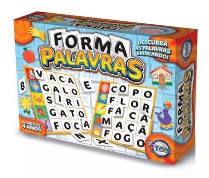 Jogo Educativo Forma Palavras Com 120 Letras - 12036 - Toia Brinquedos ...