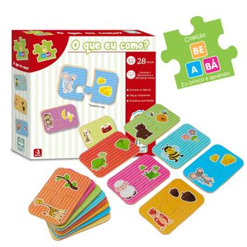 Kit 2 Jogos Infantil Educativo O que Eu Como Os 3 Porquinhos - Nig - Jogos  Educativos - Magazine Luiza