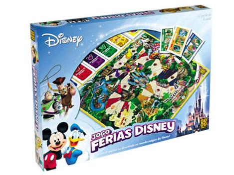 Disney - Labirinto Mágico Disney, jogo de tabuleiro familiar para