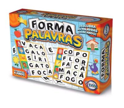 Jogo Forma Palavras Brincando com as Palavras Toia - DIVERSOS