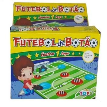 Jogo de Futebol Botão 2 times 2 seleçoes Mini Toys / Kits jogos
