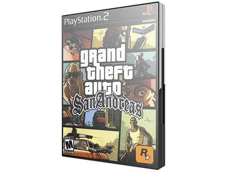 Jogo Grand Theft Auto: San Andreas (Greatest Hits) PS2 novo
