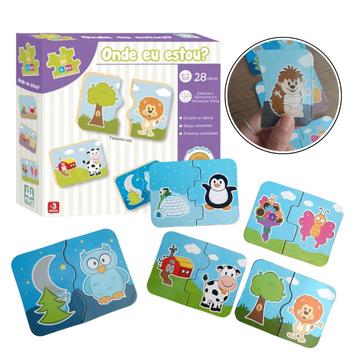 Jogo Infantil Big Box 4 Jogos Educativo Peças Grande Madeira - Paper Toy -  Jogos Educativos - Magazine Luiza