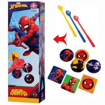 Jogo Tapa Certo Estrela Spider Man - Le biscuit