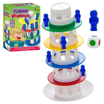 Jogo Infantil Torre Maluca Jogo Estratégia Super Divertido - Art Brink -  Brinquedos de Estratégia - Magazine Luiza