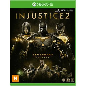 Jogo Injustice 2 Lendário Mídia Física Lacrado Xbox One - Jogos