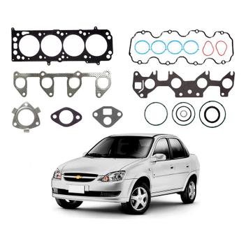 Jogo Junta Cabeçote Corsa Classic 1.0 Flex 2010 A 2015 - Taranto ...