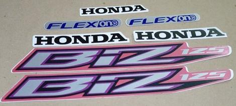 Kit faixas honda biz 125 / 110 personalizado rosa