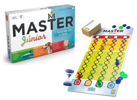 Jogo Master Junior + 10 Anos - Grow - Jogos de Tabuleiro - Magazine Luiza