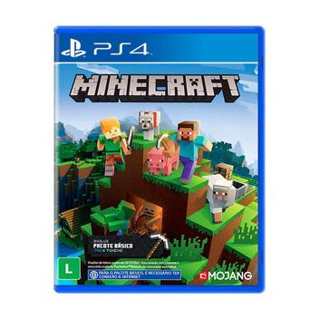 Minecraft para PS4 - Mojang - PS4 / Playstation 4 - Magazine Luiza