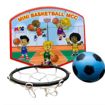 Jogo Mini Basquete Infantil Tabela Cesta Bola Para Porta Parede - Apolo  Brinquedos - Basquete Infantil - Magazine Luiza