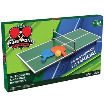 Jogo Mini PING PONG de Mesa Multikids - Kit Ping Pong - Magazine Luiza