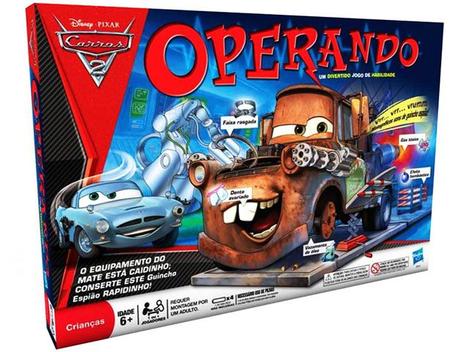 Jogo Operando Carros 2 - Hasbro - Outros Jogos - Magazine Luiza