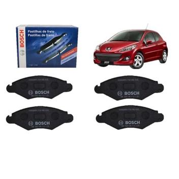 Jogo Pastilha De Freio Peugeot 206 207 1.4 8v Original Bosch - Pastilha ...