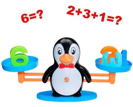Jogo educativo para crianças encontra duas fotos iguais pinguim