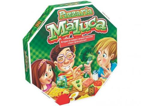 Kit Jogos De Tabuleiro Hamburgueria Maluca + Pizzaria Maluca