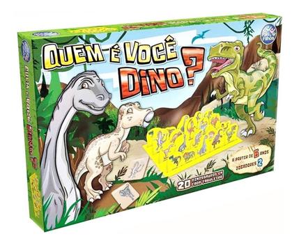 Jogo Quem É Você Dino Cara Cara Dinossauros Pais & Filhos - Pais e